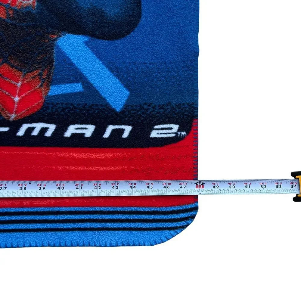Marvel 2003 Spider-man 2 Thin Blanket Throw